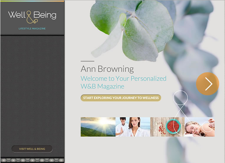 Well & Being Personalized Magazine